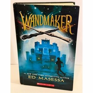 Wandmaker Ed Masessa Hardcover Scholastic Fantasy Adventure Book